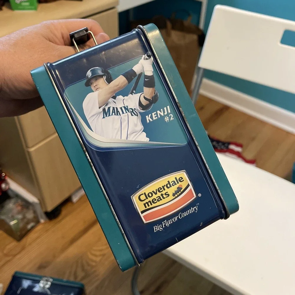 2007 Seattle Mariners Cloverdale Meats Metal‎ Lunch Box (14)